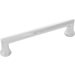 Facette Pull 5-1/16 inch Center to Center Polished Nickel