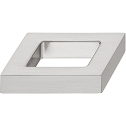 1-1/4 Inch Center to Center Nouveau Cabinet Pull, Satin/Brushed Nickel