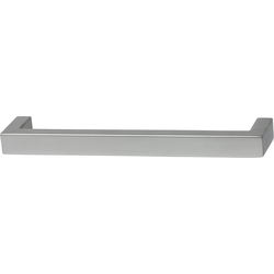 5-1/16 Inch Center to Center Modern Handle Cabinet Pull, Matte Aluminum