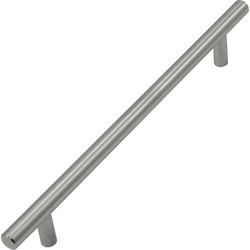 Contemporary Bar Pulls Pull 7-9/16 inch Center to Center Stainless Steel