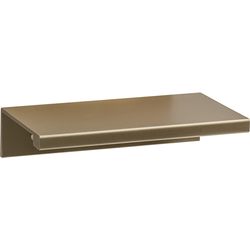 1-15/16 Inch Center to Center Elite Handle Finger Pull, Matte Gold