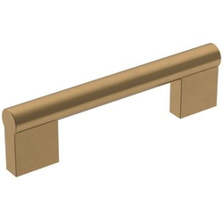 3-3/4 Inch Center to Center Versa Cabinet Pull, Champagne Bronze