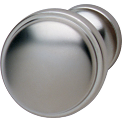 1-7/16 Inch Diameter Bungalow Round Cabinet Knob, Matte Nickel