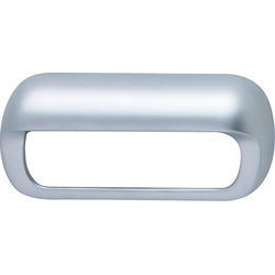 3-3/4 Inch Center to Center Cabinet Pull, Matte Chrome
