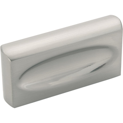 Ingot Pull 1 inch Center to Center Satin Nickel