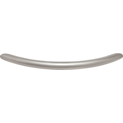 5-1/16 Inch Center to Center Bow Pull Cabinet Pull, Matte Nickel