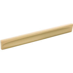 Ingot Pull 7-9/16 inch Center to Center Brushed Golden Brass