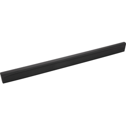 Ingot Pull 12 inch Center to Center Matte Black