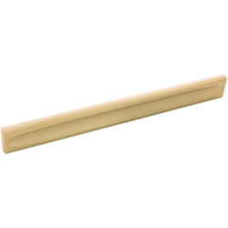 Ingot Pull 8-13/16 inch Center to Center Brushed Golden Brass