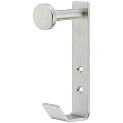 1 Inch Width Hat and Coat Hook, Stainless Steel
