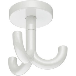 2 Inch Width Hewi Ceiling Hook, Pure White