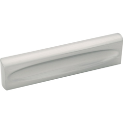 Ingot Pull 3 inch Center to Center Satin Nickel