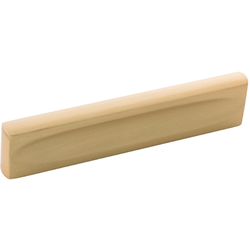 Ingot Pull 3-3/4 inch Center to Center Brushed Golden Brass