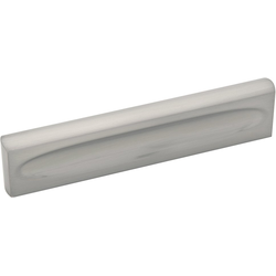 Ingot Pull 3-3/4 inch Center to Center Satin Nickel