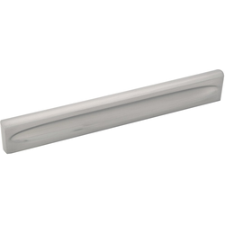 Ingot Pull 6-5/16 inch Center to Center Satin Nickel
