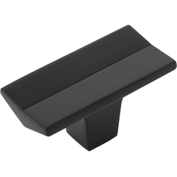Avenue Knob 2 inch Diameter Matte Black