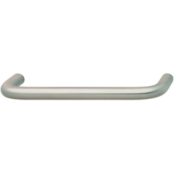 3-1/2 Inch Center to Center Essentials Wire Cabinet Pull, Satin/Brushed Chrome