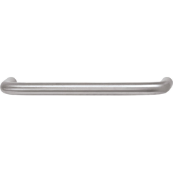 3-3/4 Inch Center to Center Wire Pull Cabinet Pull, Satin/Brushed Chrome