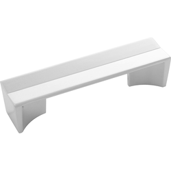 Avenue Pull 3-3/4 inch Center to Center Polished Nickel