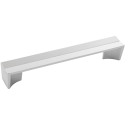 Avenue Pull 6-5/16 inch Center to Center Polished Nickel
