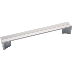 Avenue Pull 7-9/16 inch Center to Center Polished Nickel