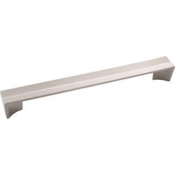 Avenue Pull 8-13/16 inch Center to Center Satin Nickel