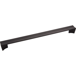 Avenue Pull 12 inch Center to Center Matte Black
