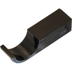 13/16 Inch Width Hewi Coat Hook, Jet Black