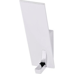 1-3/16 Inch Width Bella Italiana Coat Hook, Polished Chrome