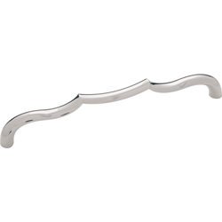 Trellis Pull 7-9/16 inch Center to Center Polished Nickel