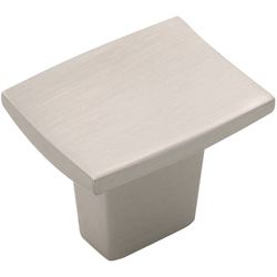Channel Knob 1-1/4 inch Diameter Satin Nickel