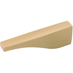 Channel Knob 3 inch Diameter Brushed Golden Brass