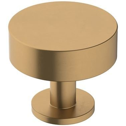 1-1/4 Inch Diameter Radius Round Cabinet Knob, Champagne Bronze