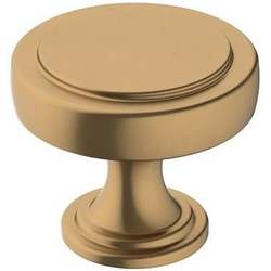 1-1/2 Inch Diameter Exceed Round Cabinet Knob, Champagne Bronze