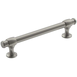 5-1/16 Inch Center to Center Winsome Cabinet Pull, Satin Nickel