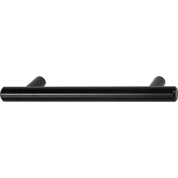 4 Inch Center to Center Cosmopolitan Cabinet Bar Pull, Matte Black