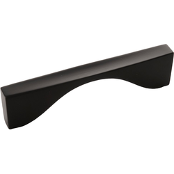 Channel Pull 3-3/4 inch Center to Center Matte Black