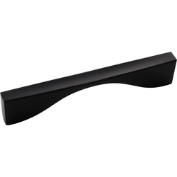 Channel Pull 5-1/16 inch Center to Center Matte Black