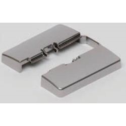 Mounting Plate Cover for J95 Hinges, Black Chrome