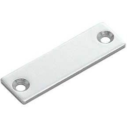 1-59/64 Inch Length Counterplate for MC-JM Magnetic Catches, Stainless Steel
