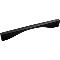 Channel Pull 7-9/16 inch Center to Center Matte Black