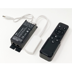 Hera 24V Wireless LED Lighting Dimmer System including Remote Control and Receiver, Programmable, 50 Foot Range