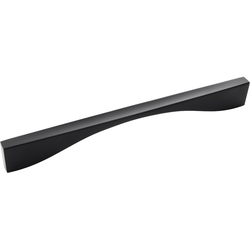 Channel Pull 8-13/16 inch Center to Center Matte Black