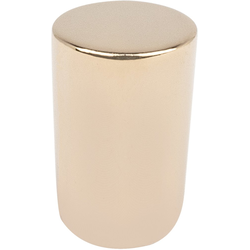 19/32 Inch Diameter Mini Large Round Cabinet Knob, Rose Gold