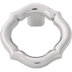 Trellis Rigid Pendant Knob 2 inch Diameter Polished Nickel