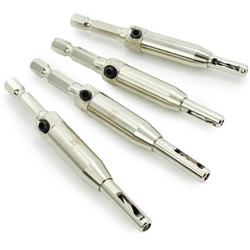 Professional Vix Bit Set, Self-Centering Hinge Drill Bits, Essential Piloting Drill Bits