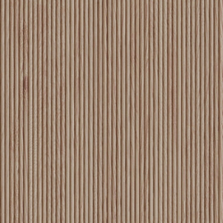 Solid Wood 1/4 Inch Bead Width Decorative Rigid Tambour Panel, Non-Flexible Sheet Size 46 Inch Length x 24 Inch Width x 1/4 Inch Thickness, Unfinished Red Oak