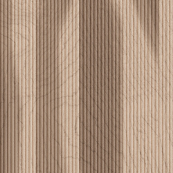 Solid Wood 1/4 Inch Bead Width Decorative Rigid Tambour Panel, Non-Flexible Sheet Size 46 Inch Length x 24 Inch Width x 1/4 Inch Thickness, Unfinished Paint Grade Maple