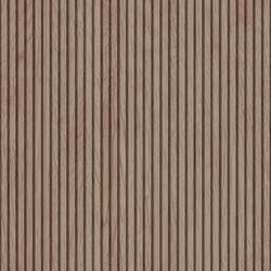 1/4 Inch Bead Width, Square Solid Decorative Rigid Tambour, 48 Inch Length x 24 Inch Width Sheet, Red Oak