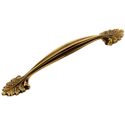 Acanthus Pull 6-5/16 inch Center to Center Winchester Brass